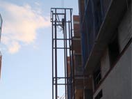 Estructuras metálicas para ascensores panorámicos